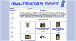 Desktop Screenshot of multimetermart.com
